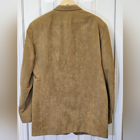 Calvin Klein Tan Sport Coat Size 42L - Picture 5 of 6